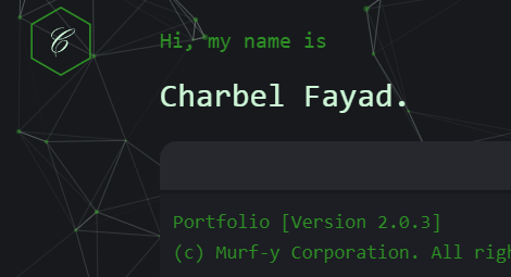 Terminal-Portofolio